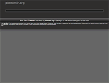 Tablet Screenshot of pornomir.org